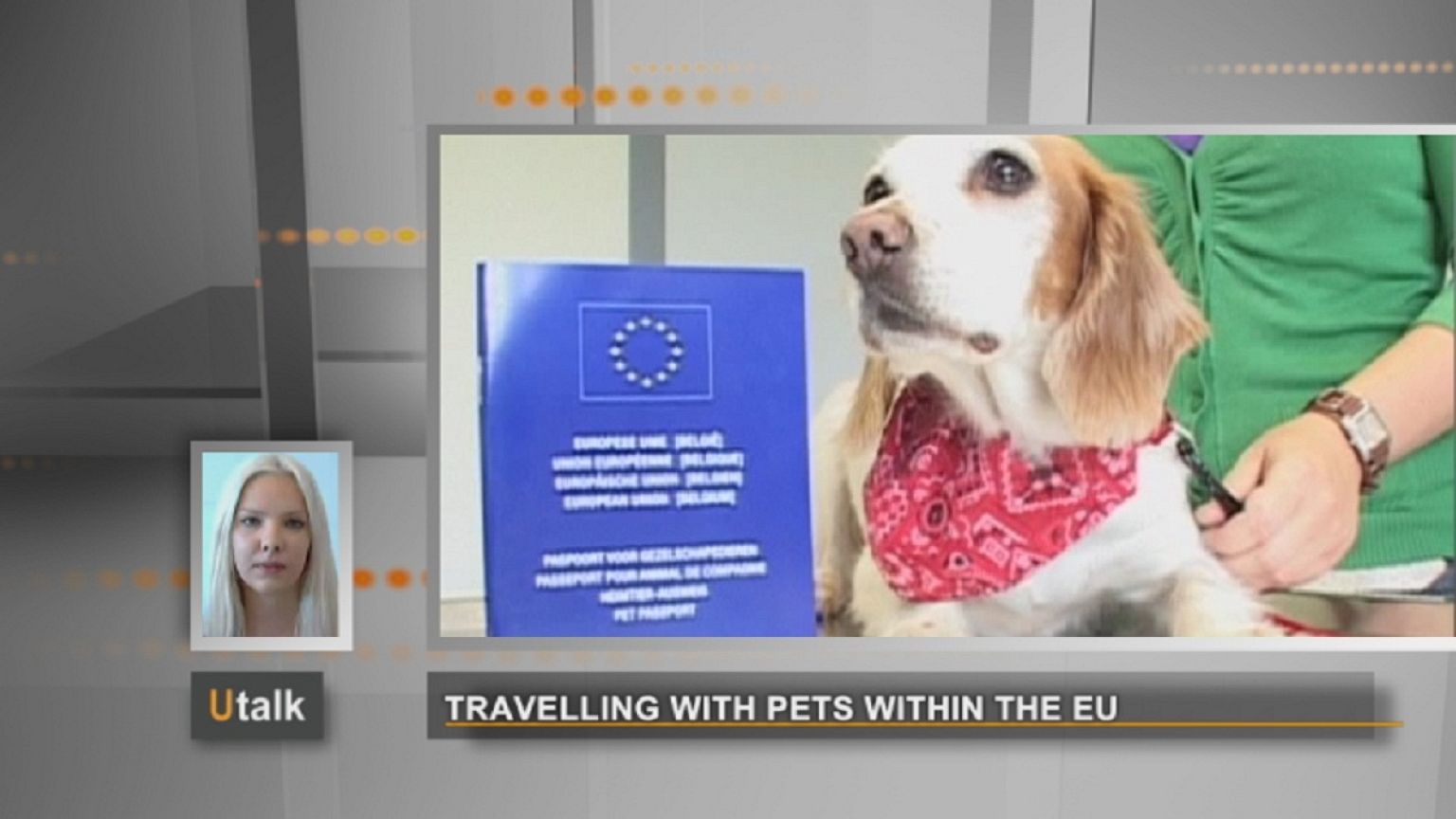 Viajar com animais de estimação dentro da UE