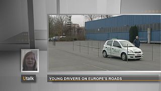 Los jóvenes conductores de las carreteras europeas