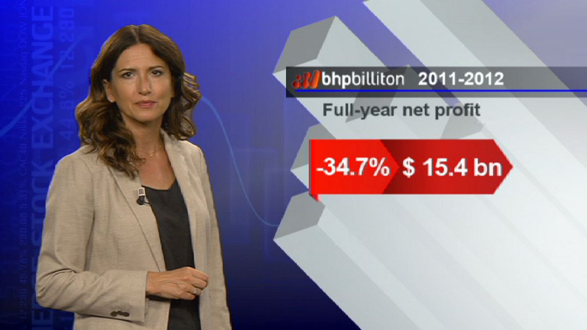 Desaceleração chinesa afeta BHP Billiton