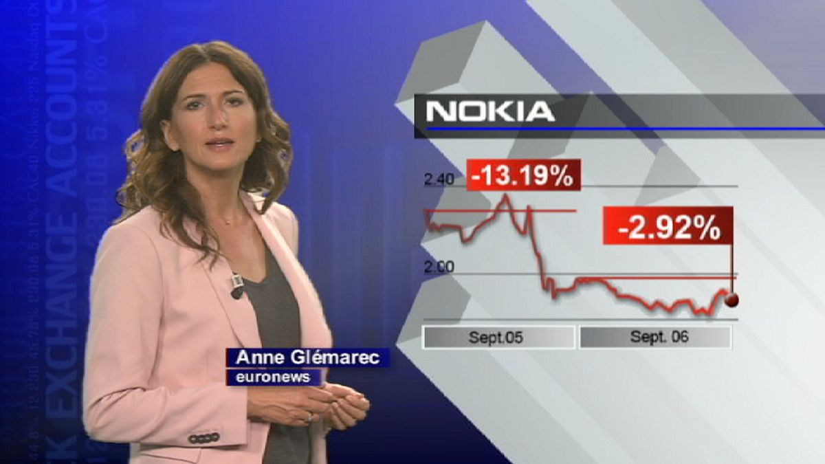 Telemóveis da Nokia não impressionam mercado