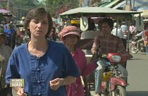 Drei kämpferische Frauen in Kambodscha