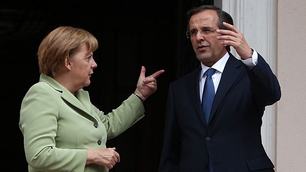 Merkel en Grecia Merkel en Grecia