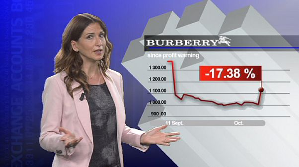 Burberry culmina su mayor subida en tres años Burberry culmina su mayor subida en tres años