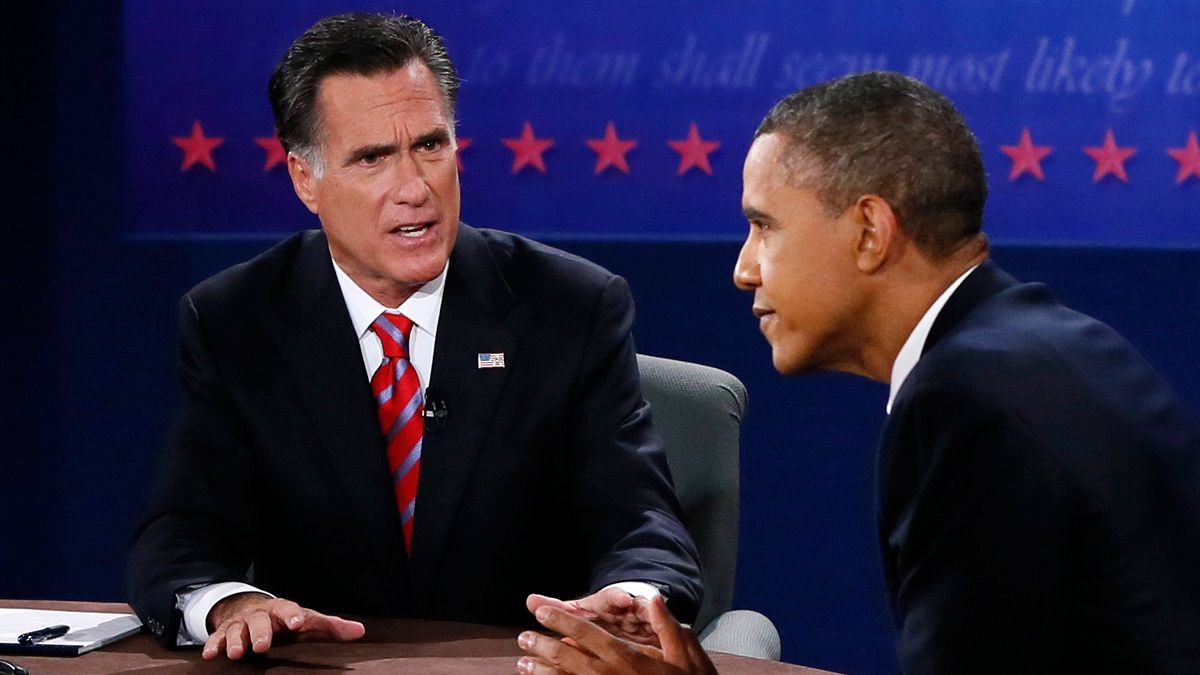 Последние дебаты: Обама отпускает шпильки, у Ромни плохо с географией