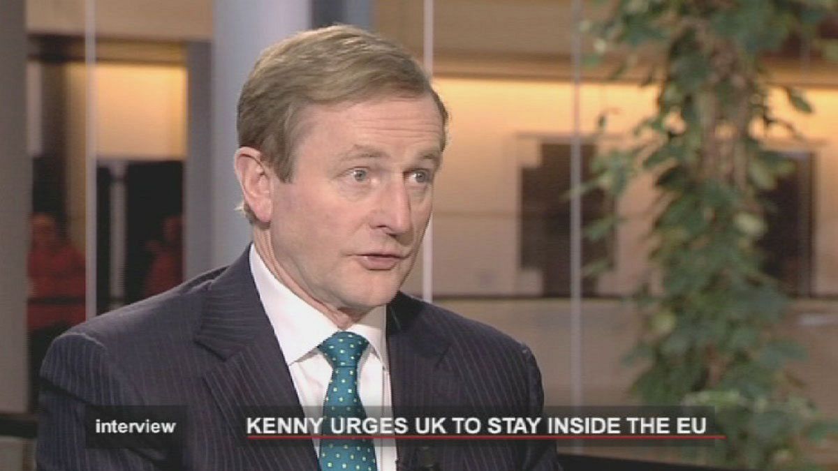 Entrevista a Enda Kenny, primer ministro irlandés
