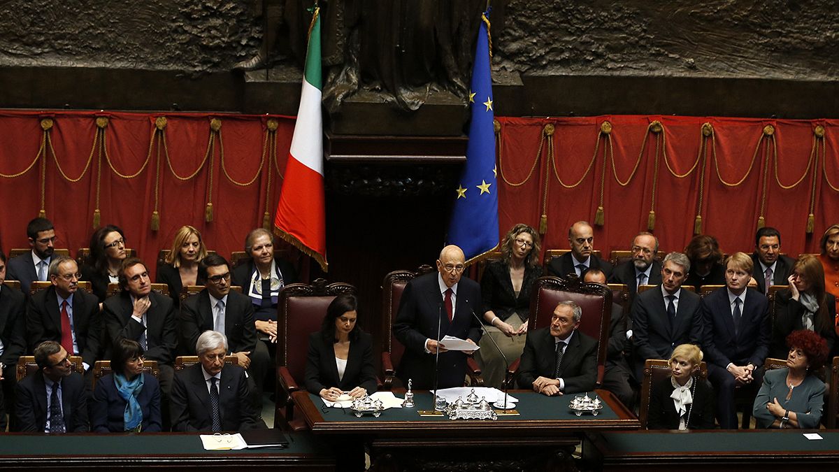 Italien: Der 87jährige Präsident Napolitano soll es richten