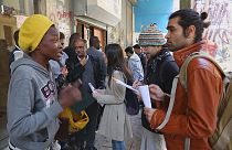Volontari contro il razzismo in Grecia