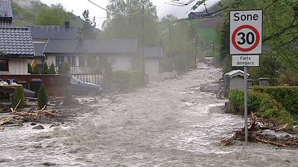 Image d'illustration pour Inondations en Norvège, au Népal & autres brèves météo