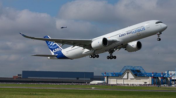Premier décollage pour le nouvel A350 d'Airbus Premier décollage pour le nouvel A350 d'Airbus