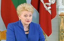Dalia Grybauskaite: "A Lituânia não precisa de um referendo à entrada na Zona Euro"