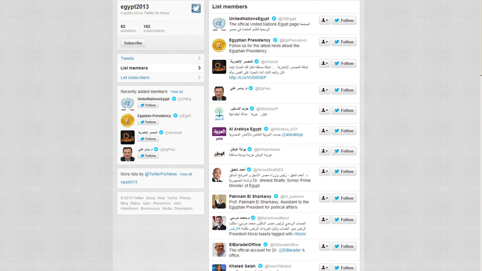 Do you follow? Twitter translates Egyptian accounts into English