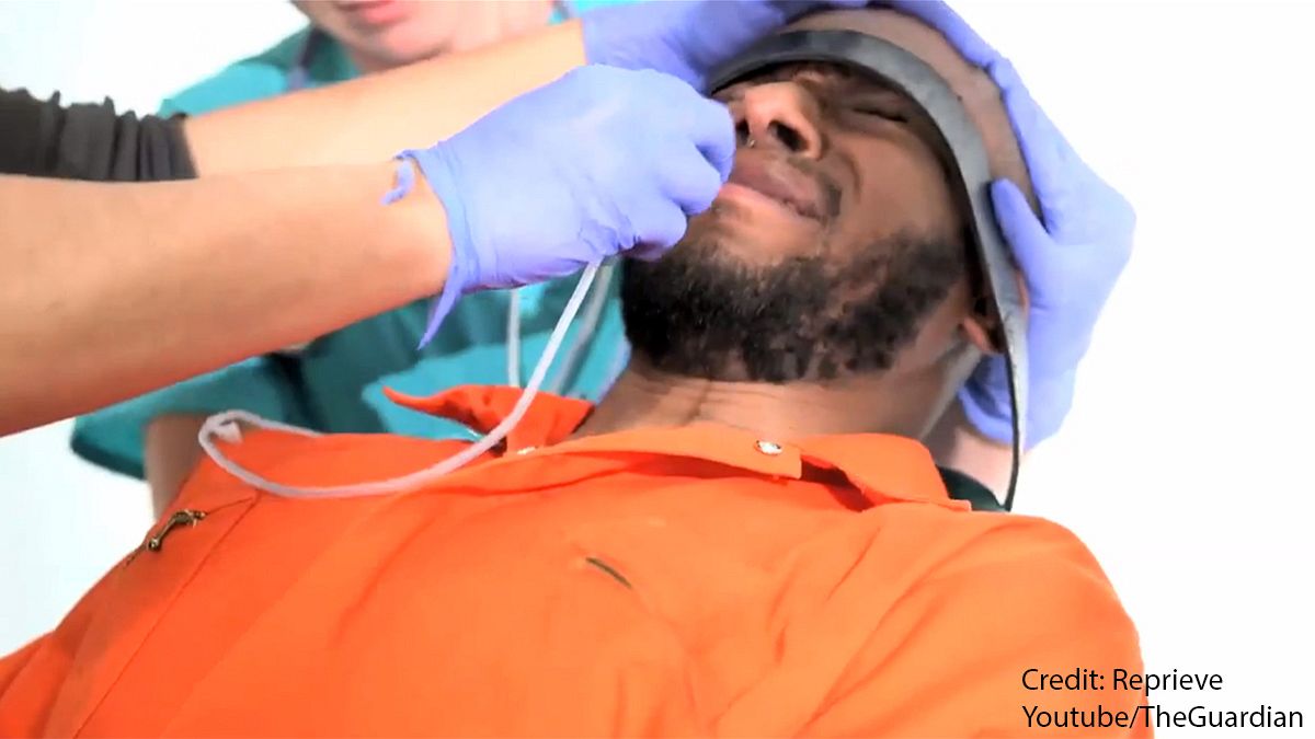Rapper Mos Def undergoes Guantanamo-style force feeding - video