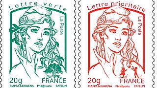 France : le nouveau timbre Marianne inspiré par la fondatrice des Femen