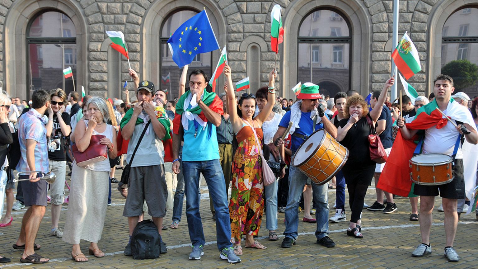 'Europe, where are you?' Bulgarian protesters appeal to the EU