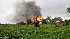 Bomb blast during sermon by radical Myanmar monk wounds 5