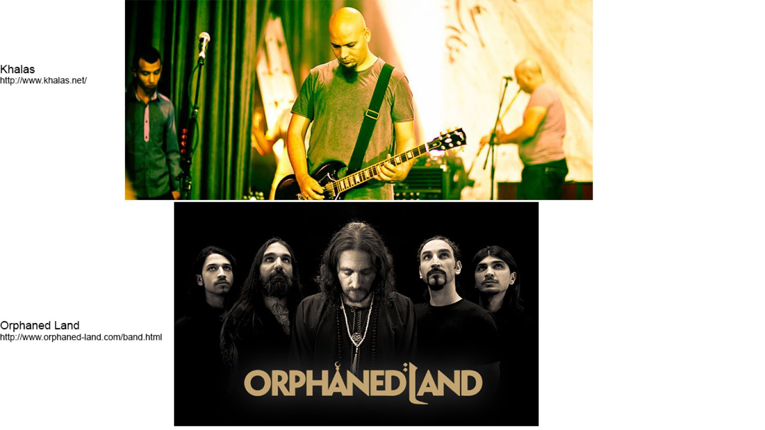 Israeli and Palestinian bands strike a chord for peaceful co-existence