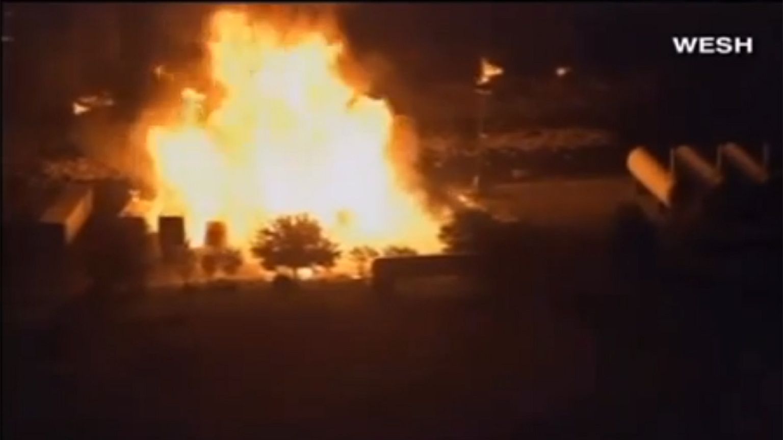 Flames at Florida Gas Plant After Explosion – 15 workers missing