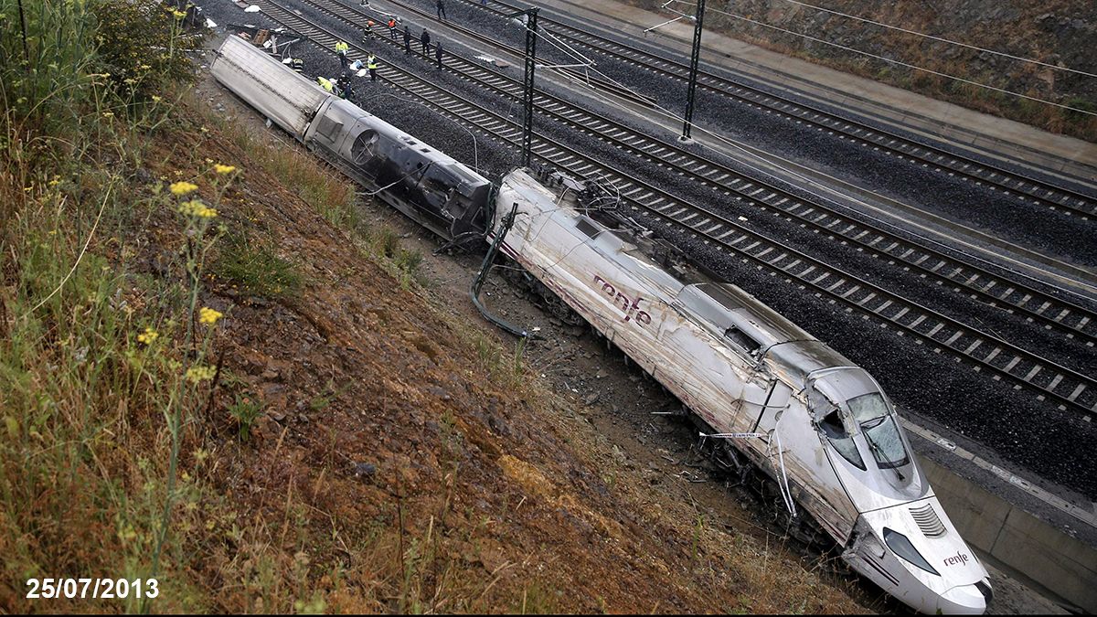 معلومات جديدة تكشفها التحقيقات في حادث قطار اسبانيا