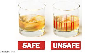 Des verres et des pailles détectent "la drogue du violeur"