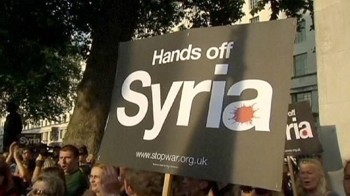 Razor wire risks of possible Western military action in Syria