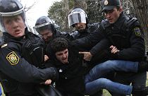 Azerbaijan accused of clampdown on freedoms ahead of election