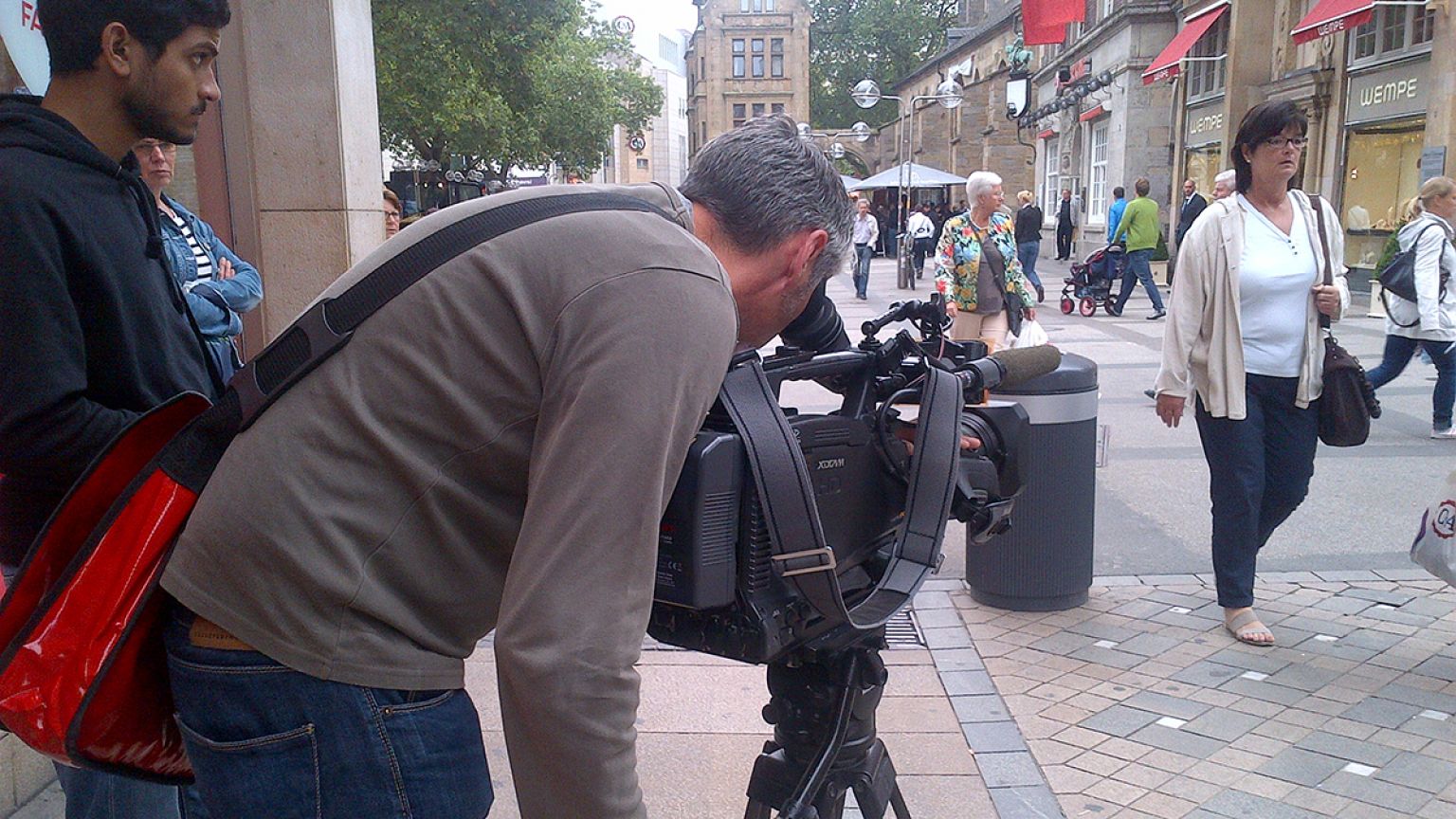 Filming 'Poor Germany'