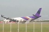 Ταϊλάνδη: Αεροσκάφος της Thai Airways βγήκε εκτός διαδρόμου