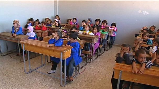 syrian kids back to school in idlib province with memories