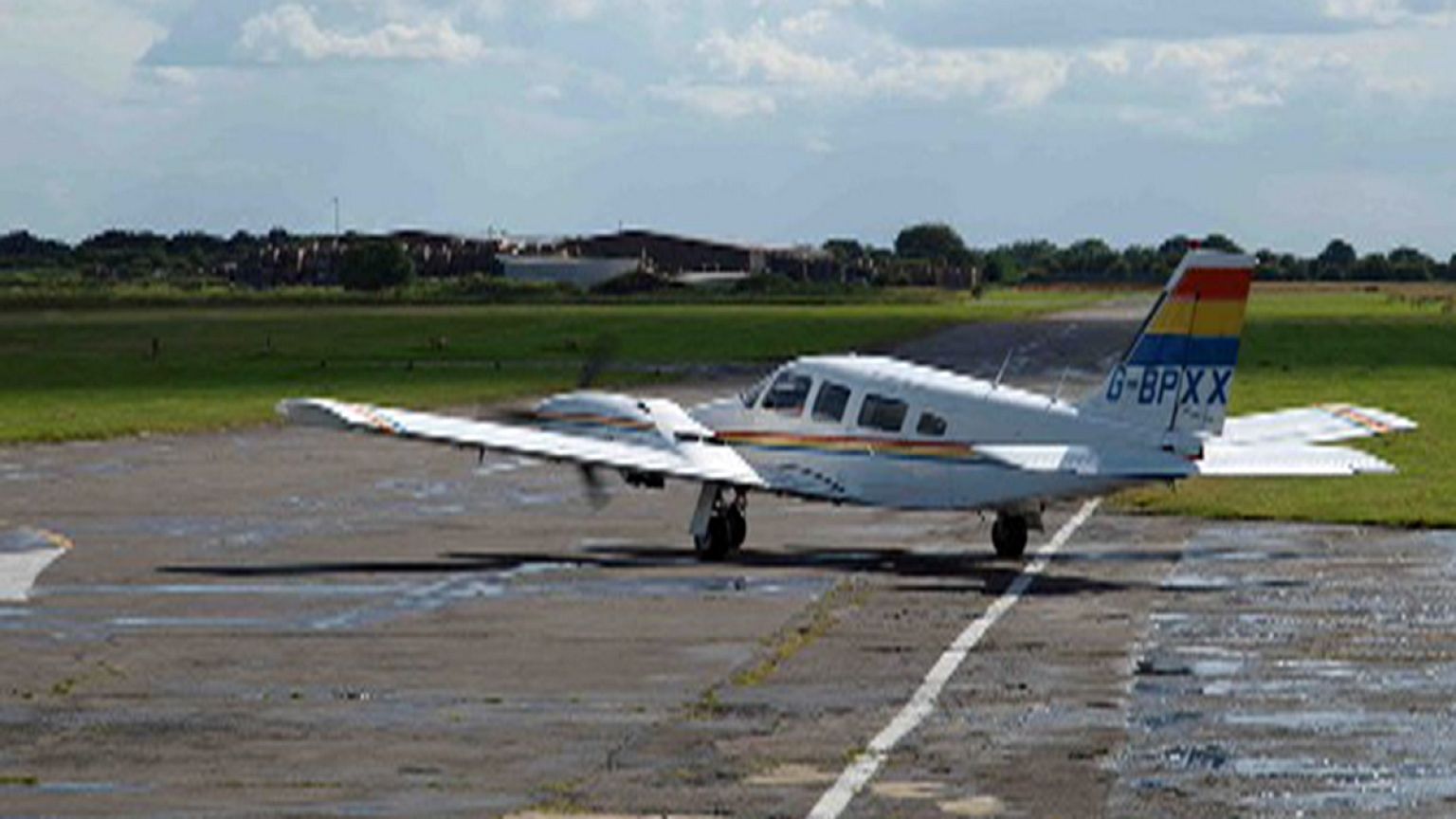 Passenger miraculously lands light aircraft after pilot falls ill at controls