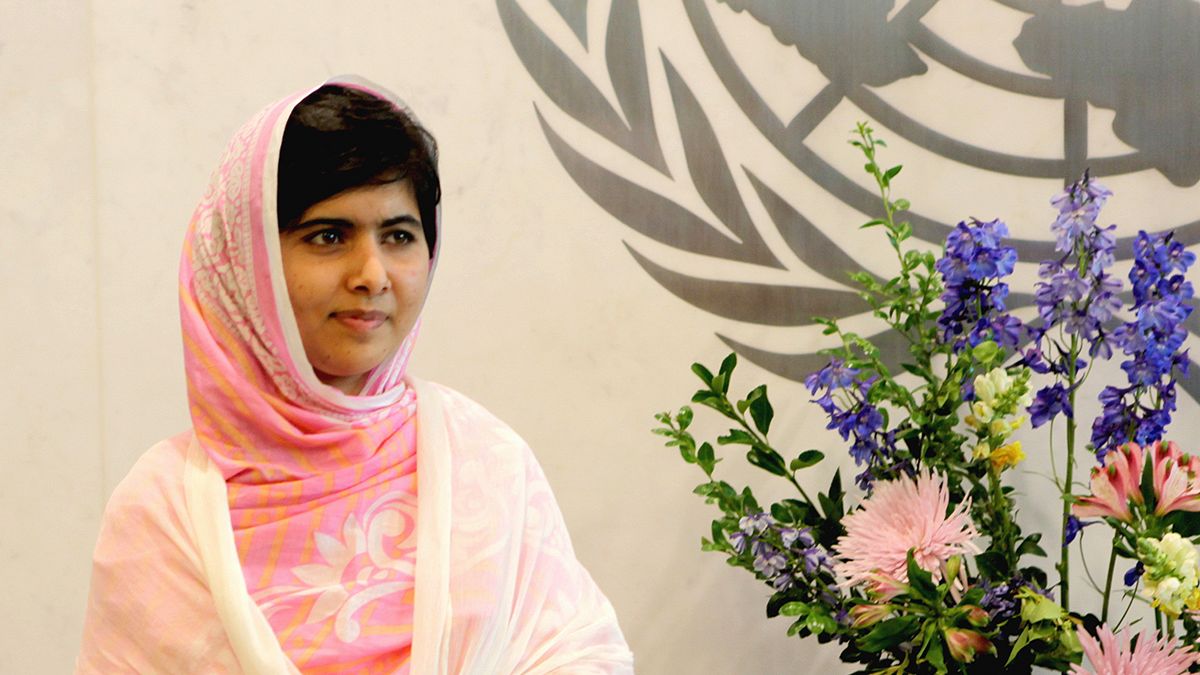 Malala Yousafzai, elegida premio Sájarov 2013 del Parlamento Europeo
