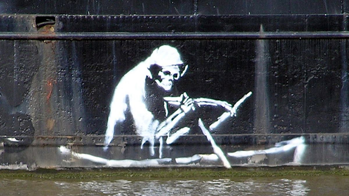 Banksy 60 dollárért árulta vagyont érő vásznait