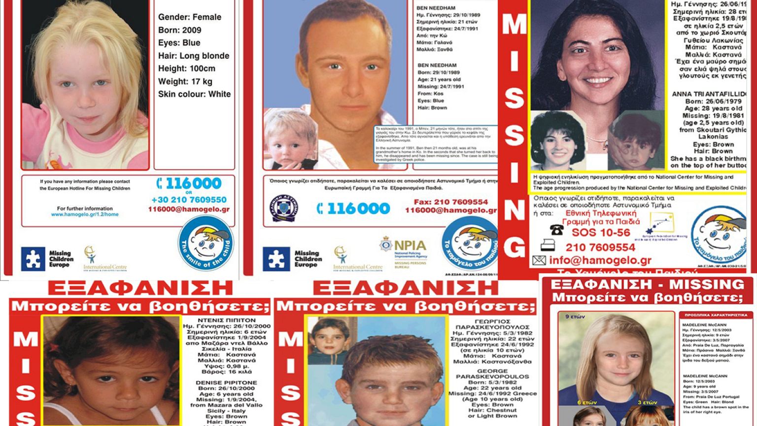 Χάθηκαν πριν από χρόνια και ακόμη αγνοούνται – Yποθέσεις παιδιών που έχουν συγκλονίσει τον κόσμο