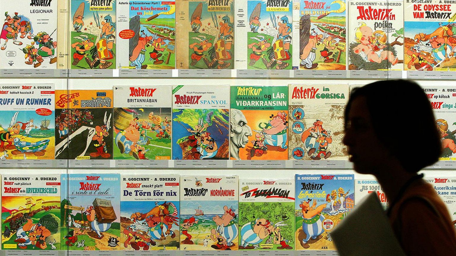 Astérix, le Gaulois qui aime l'étranger