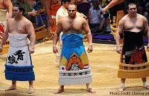 First Egyptian sumo wrestler reaches sport’s elite division