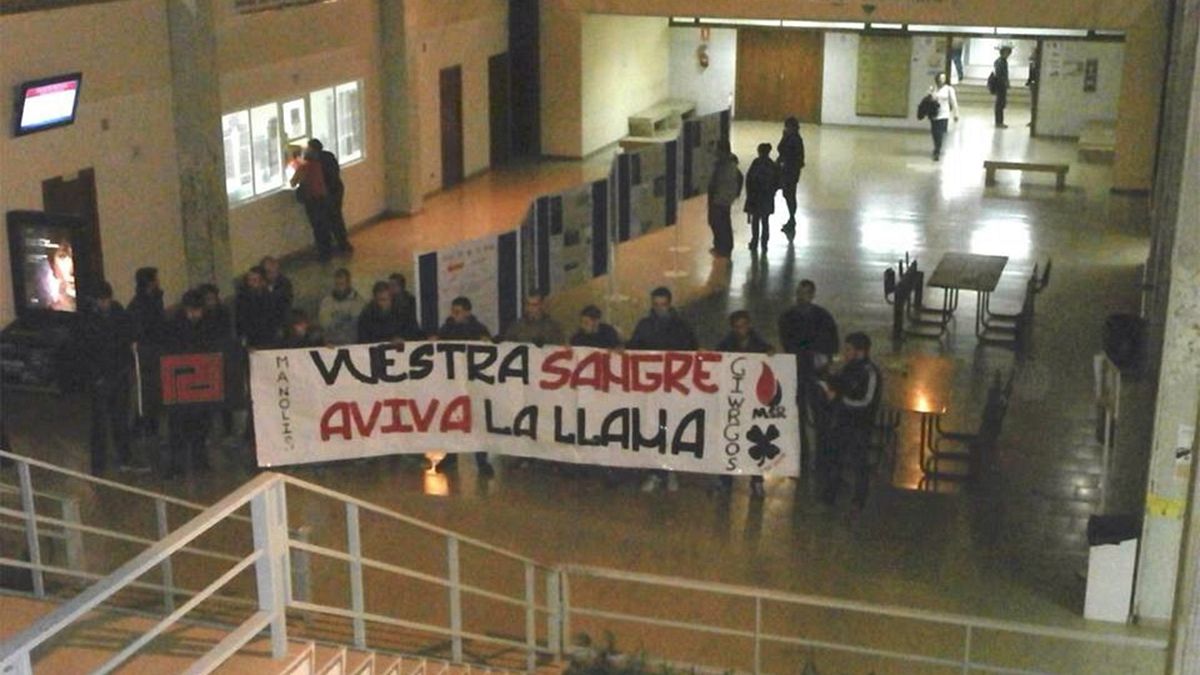 Εισβολή μελών της Χρυσής Αυγής στο Πανεπιστήμιο της Μαδρίτης