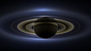 NASA releases stunning image of Saturn as it eclipses the Sun
