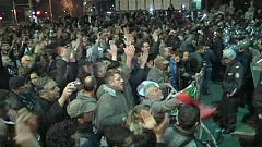 Bulgaria's ruling Socialists blame "hooligan" protesters, vow to stay