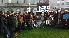 Movilización de estudiantes erasmus ante los recortes
