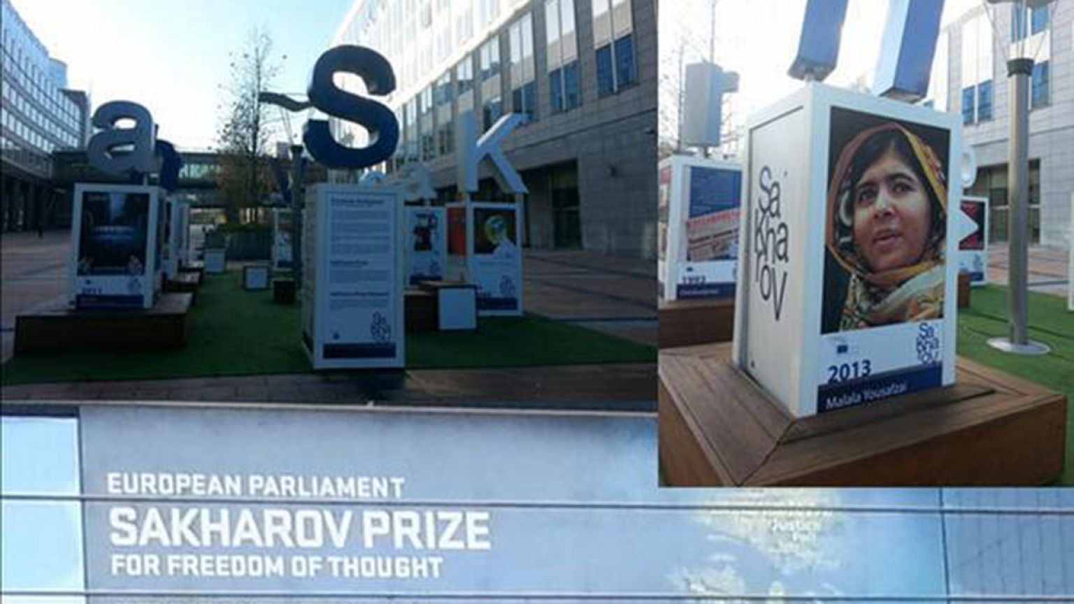 LIVE: Malala Yousafzai receives 2013 Sakharov Prize