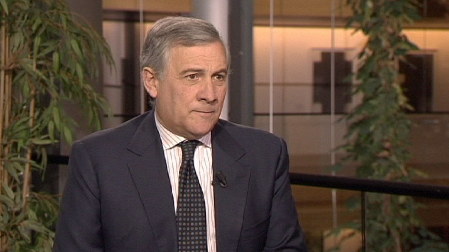 Antonio Tajani: "Hay que lograr una política económica basada en la economía real"