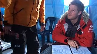 Prince Harry arrives in Antarctica ahead of 335km charity trek