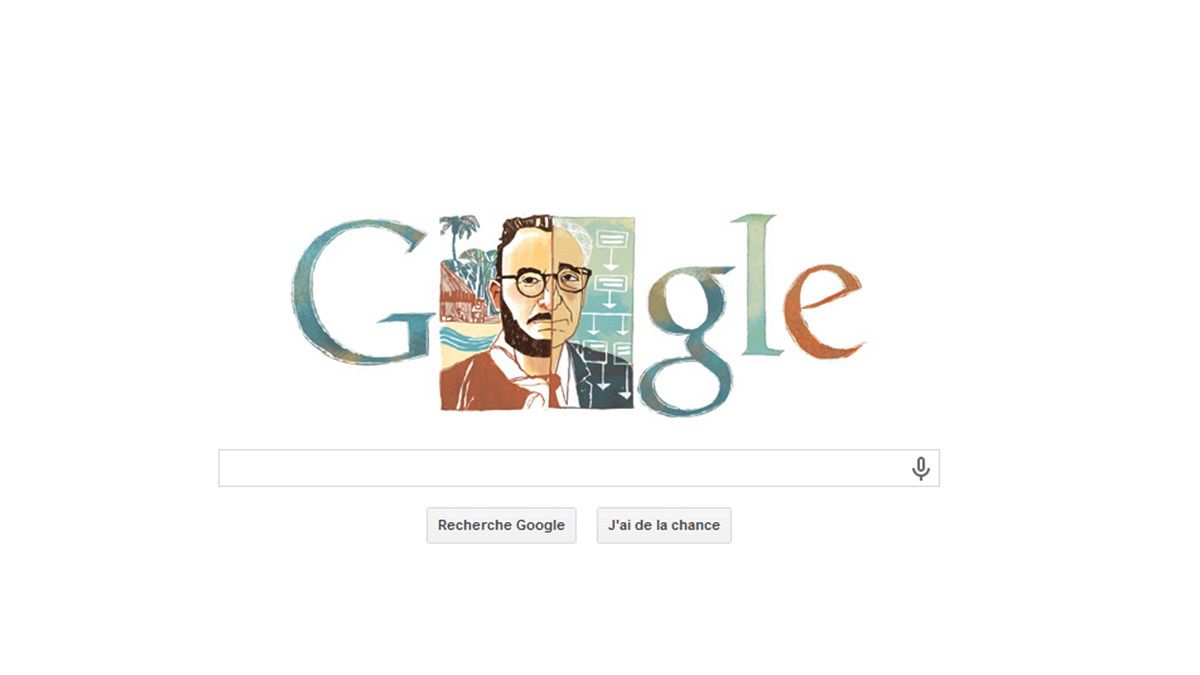 Le doodle de Google célèbre Claude Lévi-Strauss qui aurait eu 105 ans