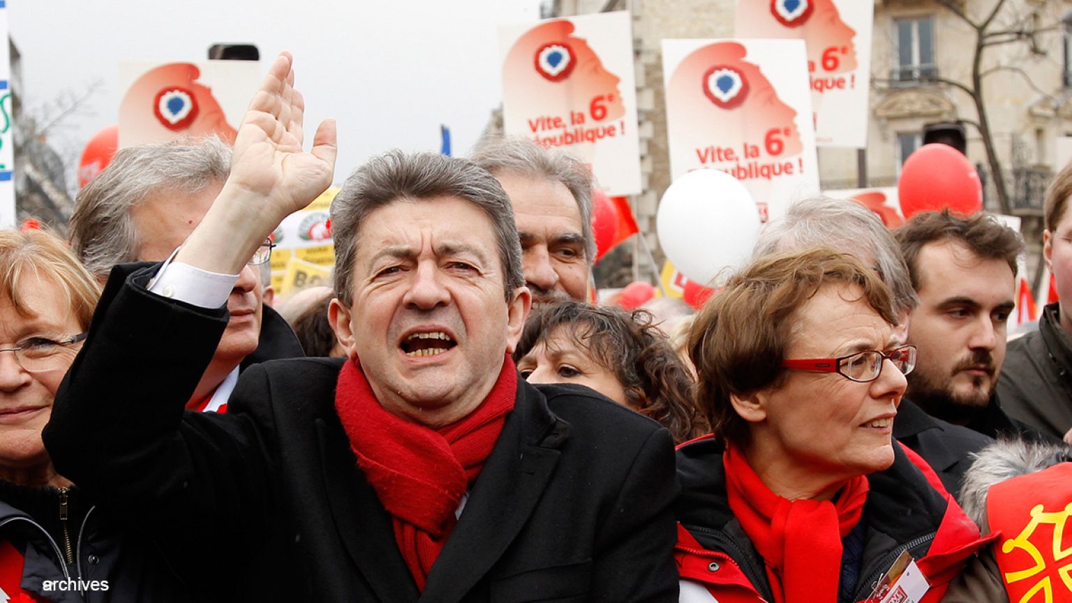 France : Jean-Luc Mélenchon devient metteur en scène sur TF1