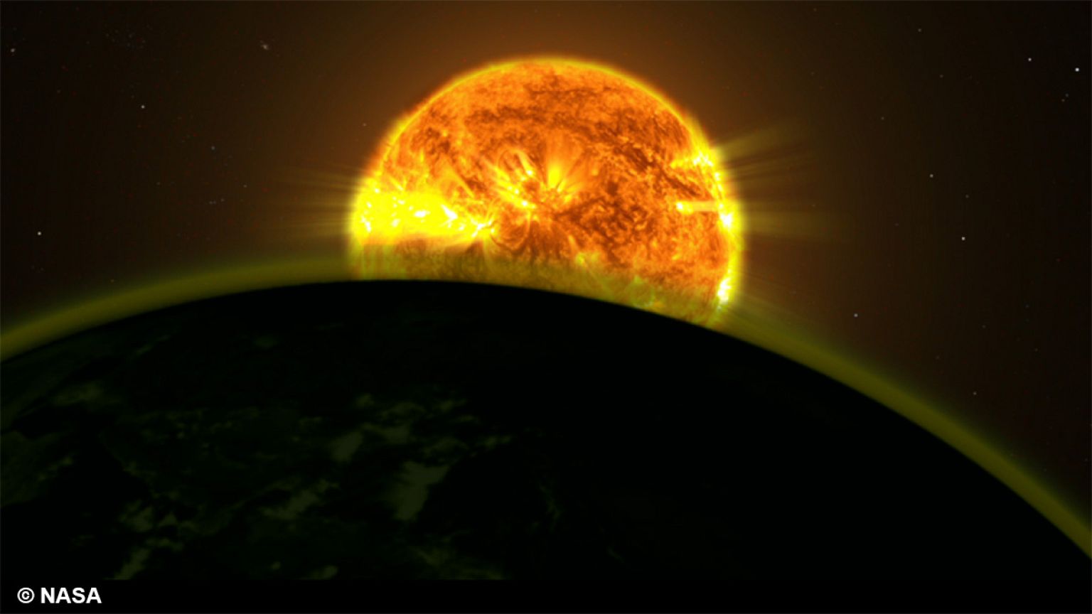 De d’eau dans l‘atmosphère de cinq exoplanètes