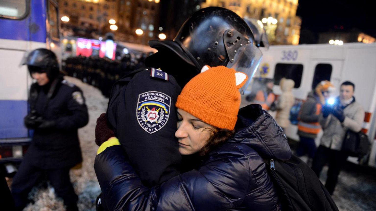Ukraine : couverture en direct des manifestations euromaidan à Kiev