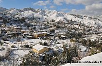 Η λευκή μαγεία της Κύπρου – Χιόνια παντού!