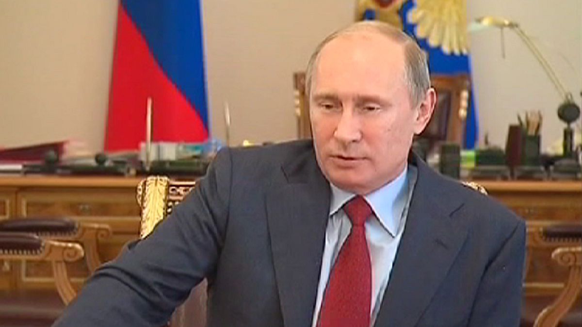 Putin says Russia had to help "brotherly" Ukraine