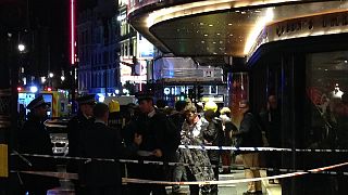 Injuries reported as balcony collapses at London theatre