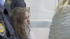 La Pussy Riot libérée dénonce "une opération de communication" du Kremlin