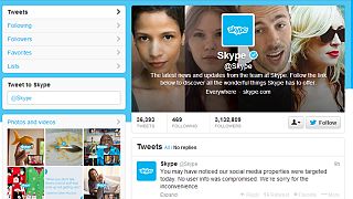 Szíriai hackerek feltörték a Skype Twitter-fiókját